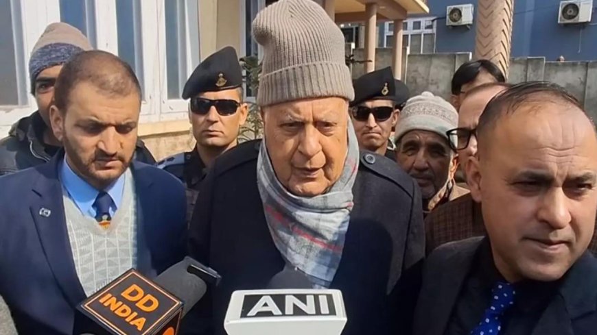 SIT formed to probe assassination attempt on NC chief Farooq Abdullah