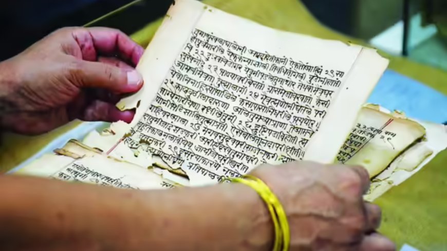 In a first, India to map its manuscript heritage from today
