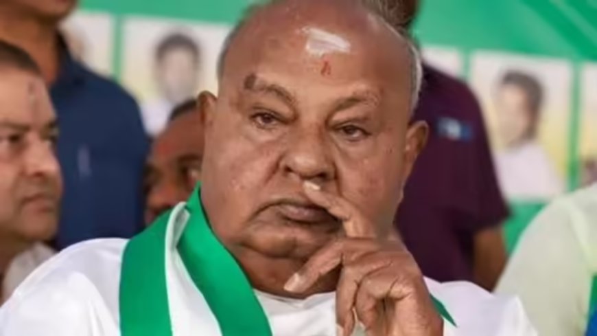 Step in and stop Cong MPs’ House disruption: Deve Gowda to Sonia