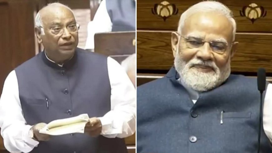 'Loved us, married Modiji': Kharge's punchline on Deve Gowda remark leaves PM in splits - watch