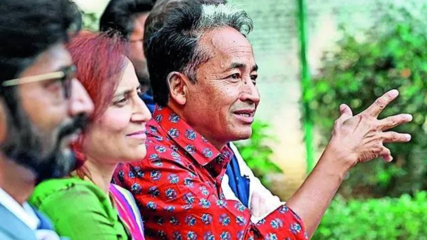 Back in Ladakh to rousing reception, Wangchuk calls for ‘give and take’ solution
