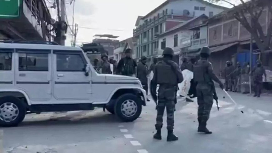 Manipur: Mob attacks Kuki Zo Council chairman's residence in Churachandpur, blank fire reported