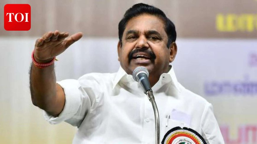 Tamil Nadu polls 2026: AIADMK unveils constituency-wise NDA seat-sharing formula - see full list