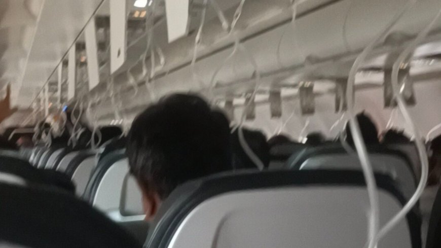 Air India Express flight diverted to Lucknow after Mayday call; Oxygen mask deployment  triggers panic among passengers