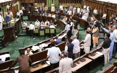 Security withdrawal from national conference office rocks J&amp;K Assembly