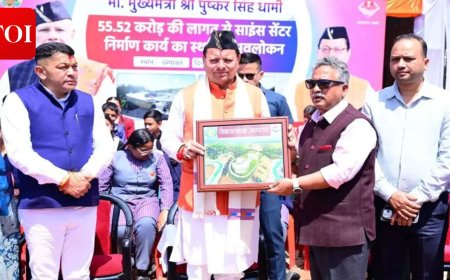 Uttarakhand CM inspects Champawat science centre, highlights youth innovation, education