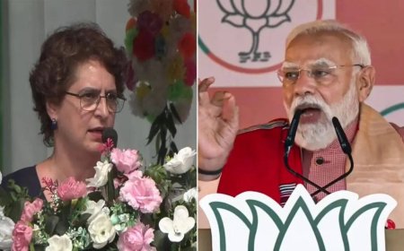 'Double-ghulami govt': Priyanka Gandhi calls PM 'slave' of US, Assam CM Himanta that of Modi