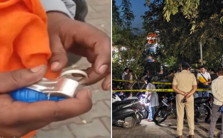 Punjab: Suspect seen throwing grenade-like object outside BJP office before blast