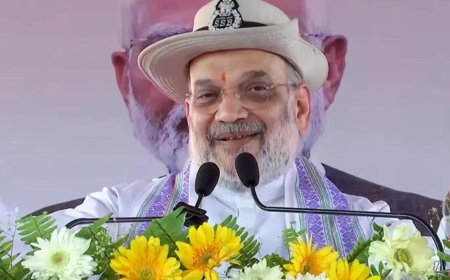 Amit Shah's helicopter faces technical glitch while landing in Assam, rally cancelled