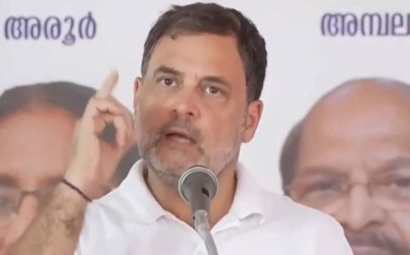 'Nothing left in Left': Rahul Gandhi alleges ‘BJP-RSS-LDF nexus’ during Kerala poll rally