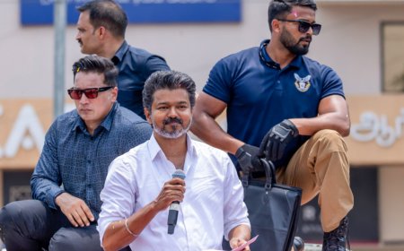 TVK chief Vijay calls off Chennai campaign