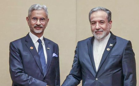 Jaishankar to Iran counterpart: Back efforts to stop war