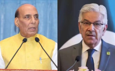 ‘God knows how many parts Pak will be divided this time’: Rajnath Singh hits out at Khawaja Asif over 'Kolkata threat', recalls 1971 split