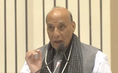 On Pak minister’s warning to hit Kolkata, Rajnath says ‘only God knows how many parts they’ll be broken into’