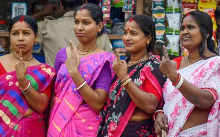 Highest-ever women voter turnout in Kerala, Assam and Puducherry