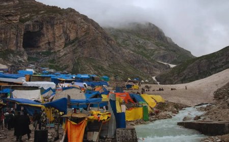 57-day Amarnath pilgrimage from July 3; registrations from April 15