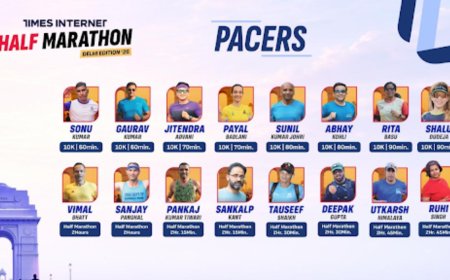 Pacers set the rhythm at Times Internet Half Marathon