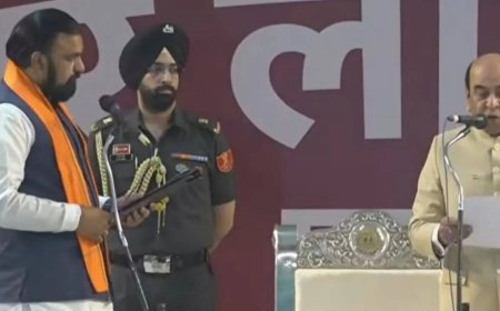 Bihar's first BJP CM: Samrat Choudhary takes oath