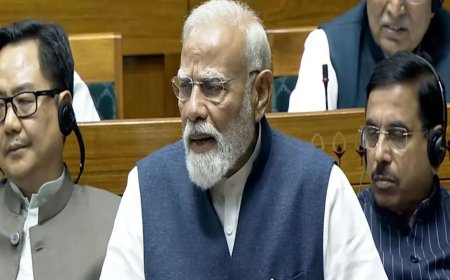 'Kala tika on bills': PM Modi takes swipe at DMK over black attire protest