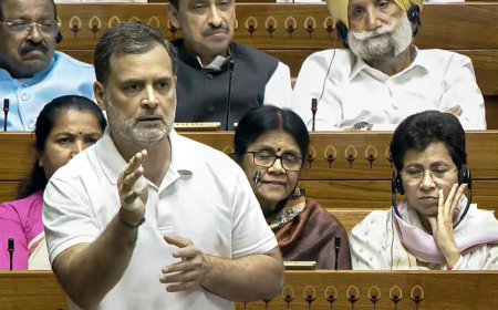 'India has seen it, INDIA has stopped it': Rahul Gandhi after women quota bill fails in Lok Sabha
