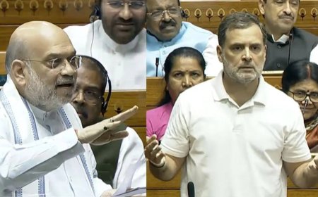 ‘He should learn from his sister’: Amit Shah targets Rahul Gandhi after 'magician' dig at PM Modi
