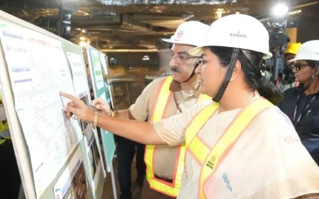 Delhi CM Gupta reviews Phase 4 construction work at RK Ashram Marg