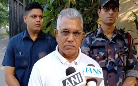 BJP’s Dilip Ghosh waves UP playbook, warns of bulldozers