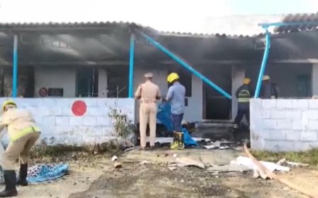 16 dead, 6 injured in massive blast at Tamil Nadu's Virudhunagar firecracker factory