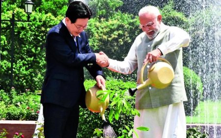 Trade and tech ties get a boost as PM Modi hosts Korean president