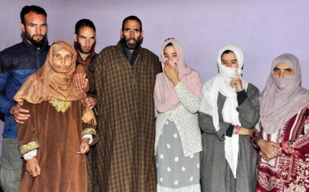 Day before Pahalgam attack anniv, Shinde hands over new house to ponywallah’s family