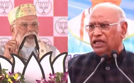 BJP urges poll panel to take ‘penal action’ against Kharge for calling Modi ‘terrorist’
