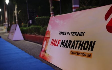 Consistent grit: Women’s 40–49 category shines at Times Internet half marathon