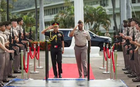 Army chief visits US command in Hawaii to bolster security architecture across Indo-Pacific