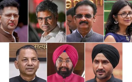 Big blow to AAP as Chadha, 6 more Rajya Sabha MPs quit, join BJP