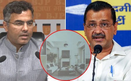 BJP calls Kejriwal ‘Rahman Dakait of Delhi’ day after Raghav Chadha exit, shares ‘Sheeshmahal 2’ pictures