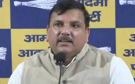 'Bharatiya Jhootha Party': Sanjay Singh slams BJP over 'Sheeshmahal 2' claim, threatens defamation suits