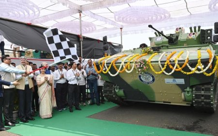 DRDO unveils advanced armoured vehicles for combat support and deployment in Ladakh, deserts, riverine areas