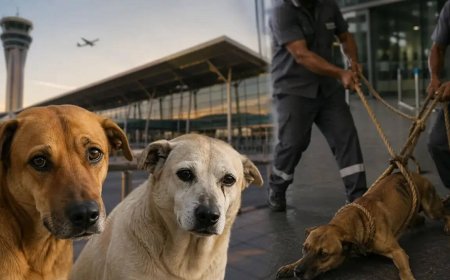 Where are Kaddu and Dholu? Delhi Airport faces heat over missing dogs