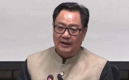 'Good bye tukde-tukde INDI alliance': Kiren Rijiju on Raghav Chadha, 6 AAP MPs joining BJP