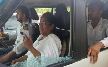 TMC MP Mitali Bag’s car vandalised, windshield smashed; party blames BJP, alleges 'attempt on her life'
