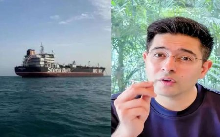 Evening news wrap: Iran attacks tanker with 12 Indian crew; AAP alleges Raghav Chadha-BJP conspiracy &amp; more