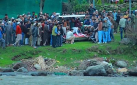 Death bridges LoC divide as relatives in PoK bid farewell across river