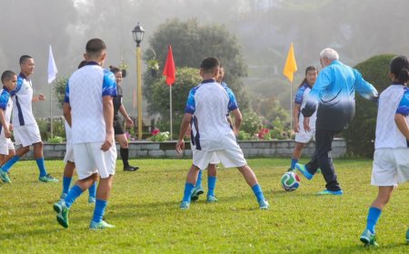 Watch: PM Modi plays football in Gangtok; showcases dribbling skills, scores goal, high-fives youngsters