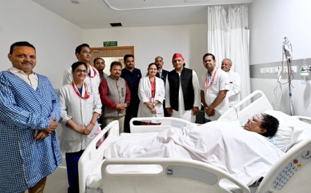 'Politics has its place': Akhilesh Yadav visits BJP MLA who was injured while burning his effigy