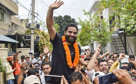 AAP MLA Mehraj Malik released from jail after J&amp;K HC quashes PSA detention