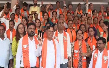 BJP sweeps Gujarat municipal polls, takes all 15 corporations