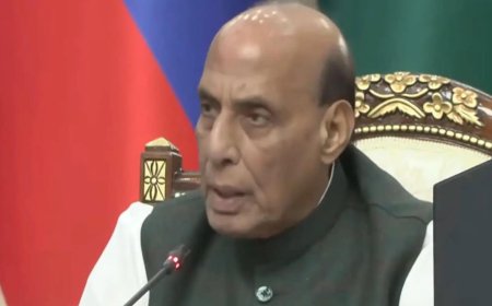 Rajnath warns Pak on terror at SCO meet