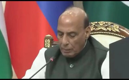 'Gave clean chit to Pakistan': Congress calls Rajnath's SCO meet statement 'anti-national'