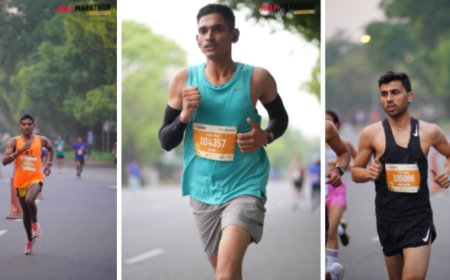 Young talent shines: Under-29 10K (male) category delivers strong performances at Times Internet Half Marathon