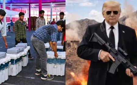 Evening news wrap: Exit polls today for 4 states, 1 UT; Trump's fresh warning to Iran &amp; more